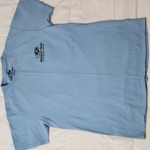 Mossy Oak Light Blue Short Sleeve Men's Tee